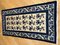 20th Century Chinese Handmade Blue and White Floral Peking Rug, 1930 2