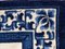 Handgemachter chinesischer Peking Teppich in Blau & Weiß, 20. Jh., 1930 11
