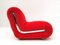 Italian Red Boomerang Easy Chairs by Rodolfo Bonetto, 1960s, Image 8