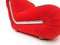 Italian Red Boomerang Easy Chairs by Rodolfo Bonetto, 1960s 6
