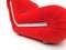 Italian Red Boomerang Easy Chairs by Rodolfo Bonetto, 1960s, Image 6