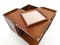 Quadratischer italienischer Mid-Century Couchtisch aus Holz mit Aufbewahrung, 1960er 8