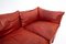 Mid-Century Modern Italian Leather Sofa by Mario Bellini, 1970s, Image 6