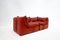 Mid-Century Modern Italian Leather Sofa by Mario Bellini, 1970s 3