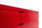 Cassettiera Mid-Century moderna laccata rossa, anni '60, Immagine 4