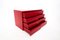 Mid-Century Modern Red Lacquered Chest of Drawers, 1960s, Image 5