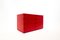Mid-Century Modern Red Lacquered Chest of Drawers, 1960s, Image 2