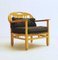 Fauteuil Mid-Century en Pin par Giorgetti, Italie, 1950s 3