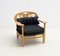 Mid-Century Italian Armchair in Pine by Giorgetti, 1950s 6