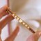 14K Gold Rigid Bracelet with Diamonds and Rubies, 1950s 9