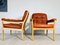 Mid-Century Swedish Lounge Chairs in Cognac Leather from Gote Mobler 2