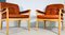 Sillones suecos Mid-Century de cuero coñac de Gote Mobler, Imagen 1