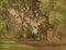 William Henry Innes, Chemin à Travers le Jardin, Milieu du 20ème Siècle, Pastel 1