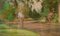 William Henry Innes, Pathway Through the Garden, Mid 20th-Century, Pastel, Image 5