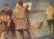 Donald Blake, Wapping Group of the Thames, metà XX secolo, olio su tavola, Immagine 6