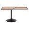 Stadera Wood and Steel 840 Table by Franco Albini for Cassina 1