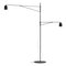 Steel and Aluminium Awkward Light Floor Lamp by Anatomy Design 1