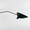 Mid-Century Modern Black and White Six Rotating Arms Ceiling Lamp by Serge Mouille 7