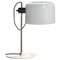 White Coupé Table Lamp by Joe Colombo for Oluce, Image 1