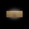 Satin Gold Metal Lens Curved Wall Lamp by Francesco Rota for Oluce 2