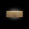 Satin Gold Metal Lens Curved Wall Lamp by Francesco Rota for Oluce, Image 2