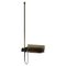 Anodic Bronze Colombo 885 Ceiling Lamp by Joe Colombo for Oluce 1