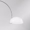 White Coupé 3320 Floor Lamp by Joe Colombo for Oluce 2