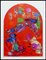 After Marc Chagall, Tribu Zebulon, Stained Glass Windows in Jerusalem, 1962, Lithograph 1