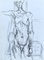Alberto Giacometti, desnudo, 1961, litografía original, Imagen 1