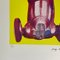 Nach Andy Warhol, Mercedes W125 Race Car Yellow, Grano Lithographie 5