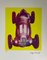Nach Andy Warhol, Mercedes W125 Race Car Yellow, Grano Lithographie 3