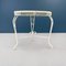 Mid-Century Modern Italian Garden Table in White Wrought Iron, 1960 2