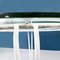 Mid-Century Italian Garden Table in White Wrought Iron and Glass, 1960s 8