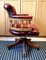 Chesterfield Style Captain's Swivel Chair 3