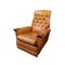 Fauteuil Inclinable Mid-Century en Cuir 1