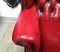 Fauteuil Chesterfield Queen Anne Rouge Sang de Boeuf 2