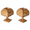 Mid-Century Italian Table Lamps in Wicker and Rattan, 1960s, Set of 2 1