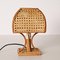 Mid-Century Italian Table Lamps in Wicker and Rattan, 1960s, Set of 2 7