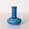 Mid-Century Italian Blue Ceramic Vase by Flavia Montelupo and Aldo Londi for Bitossi, 1960s 13