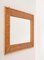 Mid-Century Italian Rectangular Mirror with Bamboo and Woven Wicker Frame, 1970s, Image 8