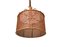 Mid-Century Round Italian French Riviera Style Bamboo and Rattan Pendant Lamp, 1960s, Image 6