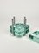 Ashtrays in Glass & Steel with Stand by Gallotti & Radice, Italy, 1970s, Set of 4, Image 11