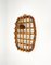 Bamboo & Rattan Coat Rack by Olaf von Bohr, Italy, 1950s 6