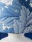 Blue and White Velsen Delft Table Lamp, William Morris Lampshade, Image 3