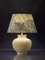 Hamptons Style Handcrafted Table Lamp from Vintage Velsen Delft White Vase Acanthus, Image 5