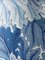 Blue and White Velsen Delft Table Lamp, William Morris Lampshade, Image 6