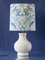 Lampada da tavolo in stile Hamptons fatta a mano di Royal Delft White Vase Severn, Immagine 6