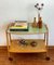 Mid-Century Wooden Bar Cart or Serving Trolley, Image 3