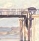 Emile Bressler, Etude d'un Pont, 1930s, Watercolor & Gouache on Paper 5