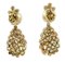 Earrings in 14K Rose Gold with Sapphires Diamonds and White Pearls, Image 3